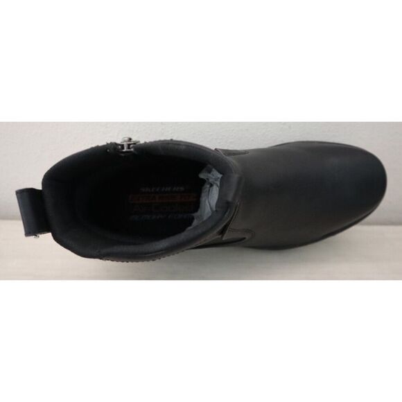 Skechers 64839 Men's 10.5M Black Resment-Korver Relaxed Fit Chelsea Boots - Picture 8 of 12